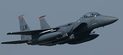 USAF F-15E Strike Eagle - Copyright Ramon van Opdorp