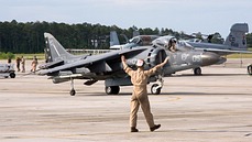 Marine Attack Squadron 231 (VMA-231) 'Ace of Spades' is one the recipients of pilots trained by VMAT-203